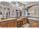 A luxurious bathroom features dual sinks, a soaking tub, and a separate shower at 7228 Fern Meadow St, Las Vegas, NV 89149