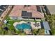 Home features a resort-style backyard, playground, and covered patio for outdoor living at 7289 Sea Anchor Ct, Las Vegas, NV 89131