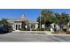 Community clubhouse and gazebo provides gathering places for residents at 8218 Golden Flowers St, Las Vegas, NV 89139