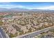 Overhead shot showcases the community's proximity to athletic fields, nestled among desert landscaping at 8737 Red Brook Dr # 201, Las Vegas, NV 89128