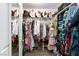 Spacious walk-in closet with ample shelving and hanging space for organized storage at 905 White Thunder St, Henderson, NV 89002