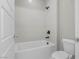 Modern bathroom with tiled shower and tub combination at 9475 W Rosada Way, Las Vegas, NV 89149