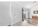 Bright entryway with tile flooring and views of the living area at 110 Huckleberry Ln, Henderson, NV 89074