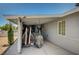 Spacious garage with ample storage space and potential for various uses and organization at 1816 Silver Birch Ln, Las Vegas, NV 89104
