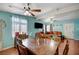 Inviting living room features an open floor plan and lots of natural light at 1816 Silver Birch Ln, Las Vegas, NV 89104