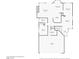 Main floor plan featuring living areas, kitchen, bathroom, bedroom, laundry room, and garage at 2021 Summit Pointe Dr, Las Vegas, NV 89117
