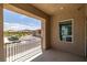 Balcony with desert views overlooking tree lined streets at 216 Callen Falls Ave # 1423, Henderson, NV 89011