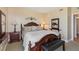 Comfortable bedroom with traditional decor and furnishings, offering city views at 222 Karen Ave # 3208, Las Vegas, NV 89109