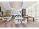 Spacious common area featuring elegant furnishings, a billiards table, and ample seating for social gatherings at 222 Karen Ave # 3208, Las Vegas, NV 89109