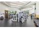 Spacious fitness center featuring modern weight machines, treadmills, elliptical machines, and free weights at 222 Karen Ave # 3208, Las Vegas, NV 89109