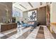 Contemporary lobby space with comfortable seating, elegant artwork, and a welcoming atmosphere at 222 Karen Ave # 3208, Las Vegas, NV 89109