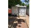 Exterior view of a shed in a backyard setting at 225 Dogwood St, Henderson, NV 89015