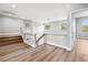 Open hallway with natural light and a decorative chandelier at 2409 Alpine Meadows Ave, Henderson, NV 89074