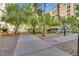 Charming courtyard with mature trees, and manicured landscaping at 2455 W Serene Ave # 851, Las Vegas, NV 89123