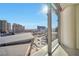 Enjoy panoramic city views through expansive windows in this modern living space at 3722 Las Vegas Blvd # 603, Las Vegas, NV 89158