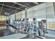 Bright fitness center with treadmills, elliptical machines, weights, and panoramic city views for an inspiring workout at 3722 Las Vegas Blvd # 603, Las Vegas, NV 89158