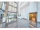 Modern building lobby with a reception area and glass door entry at 3722 Las Vegas Blvd # 603, Las Vegas, NV 89158