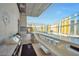 Convenient outdoor kitchen and lounge area with BBQ grills and bar seating near the rooftop pool at 3722 Las Vegas Blvd # 603, Las Vegas, NV 89158