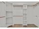 Walk-in closet with shelving and hanging racks at 3935 Tirana Way, Las Vegas, NV 89103