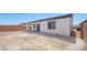 Backyard featuring potential for customization and outdoor living at 4450 E Brusca Ct, Pahrump, NV 89061