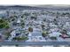 Captured from an aerial view, the neighborhood features charming homes on tree-lined streets at 615 N 4Th St, Las Vegas, NV 89101