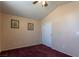 Bright and airy bedroom with ample closet space, offering a serene and organized living space at 6242 Halehaven Dr, Las Vegas, NV 89110
