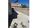 Backyard area with concrete patio area and plenty of potential for customized landscaping at 7228 Chic Ave, Las Vegas, NV 89129