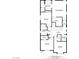 Detailed floor plan showing the layout of the second floor at 9035 Drummer Bay Ave, Las Vegas, NV 89149