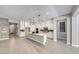 Spacious kitchen with sleek countertops, ample cabinet space, and modern light fixtures at 101 Mirage View Dr, Henderson, NV 89011