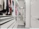 Organized walk-in closet with built-in shelving and drawers, maximizing space and convenience at 11856 Barona Mesa Ave, Las Vegas, NV 89138