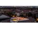 Elevated view of a residential neighborhood with the Las Vegas strip in the background at 11856 Barona Mesa Ave, Las Vegas, NV 89138
