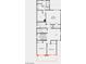 Upstairs floor plan featuring primary and secondary bedrooms, and a loft at 1555 Pacific Baza St, Las Vegas, NV 89138