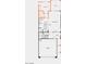 Detailed first floor plan showcasing the kitchen, great room, garage, and entry at 1555 Pacific Baza St, Las Vegas, NV 89138