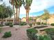 Charming community area provides picnic tables surrounded by lush landscaping for residents to gather at 2035 E Warm Springs Rd # 1017, Las Vegas, NV 89119
