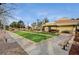 Bocce ball court showing well-maintained turf and a relaxing recreational community area at 2801 Byron Dr, Las Vegas, NV 89134