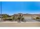 Beautiful single-story home with desert landscaping and a two-car garage at 2801 Byron Dr, Las Vegas, NV 89134