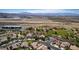 Community view shows proximity to baseball field and airplane landing strip with views of mountains at 3088 Paseo Mountain Ave, Henderson, NV 89052