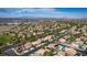Distant view of Las Vegas Strip and baseball field and close proximity to the neighborhood at 3088 Paseo Mountain Ave, Henderson, NV 89052