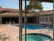 Inviting community pool and spa offer a relaxing outdoor retreat for residents to enjoy at 3151 Soaring Gulls Dr # 1074, Las Vegas, NV 89128