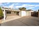 Spacious patio featuring concrete pavers with decorative landscaping, perfect for outdoor enjoyment at 4016 Stormcrest Dr, Las Vegas, NV 89107