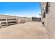 Backyard featuring a concrete area and block wall at 4386 El Cebra Way, Las Vegas, NV 89121