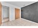 Bedroom features closet and doorway with tile flooring at 4386 El Cebra Way, Las Vegas, NV 89121