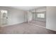 Bright bedroom featuring carpet and a mirrored closet, offering ample storage space at 4496 Skyview Dr, Las Vegas, NV 89104