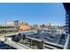 Picturesque skyline view from high-rise featuring luxury Las Vegas hotels at 4525 Dean Martin Dr # 909, Las Vegas, NV 89103