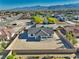 New construction home with mountain views and large backyard ready for customization in a well-maintained community at 4861 Ridgewood, Pahrump, NV 89061