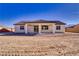 Exterior view of the back of the house featuring a covered patio at 4861 Ridgewood, Pahrump, NV 89061