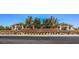 Welcoming community entrance with brick signage and lush landscaping at 489 Open Hill Ave, Henderson, NV 89011