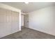 Neutral bedroom with sliding closet doors at 5200 Blanton Dr, Las Vegas, NV 89122