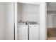 Convenient laundry room with a washer and dryer; great for easy laundry days at 525 Indian Princess Dr # 101, Las Vegas, NV 89145