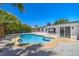 Sparkling in-ground backyard pool with adjacent patio perfect for lounging, entertainment, and enjoying outdoor living at 5279 Consul Ave, Las Vegas, NV 89142